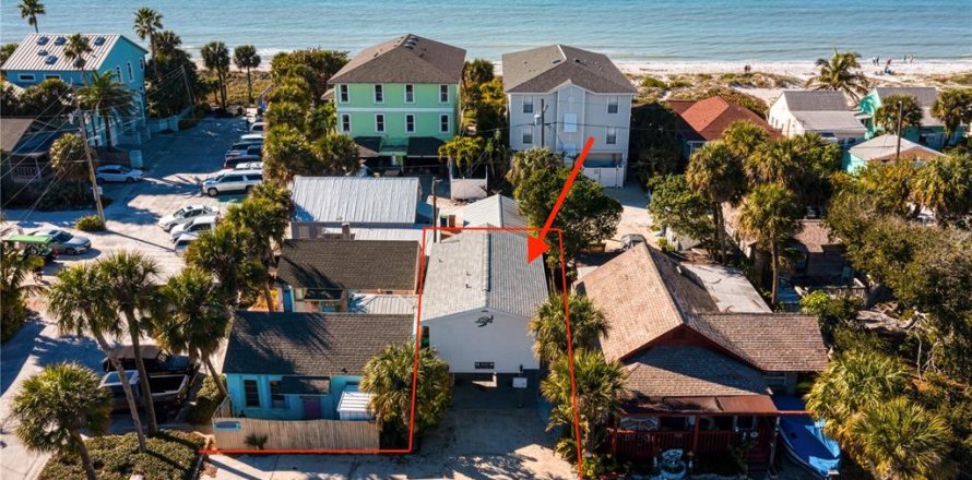 House in Indian Rocks Beach, Florida 1 bedroom, 50.54 sq.m. № 2211395