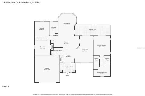 Villa ou maison à vendre à Punta Gorda, Floride: 3 chambres, 165.37 m2 № 2205098 - photo 6