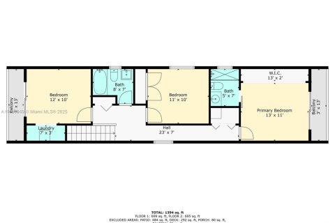 Купить виллу или дом в Майами, Флорида 3 спальни, 150.5м2, № 1952410 - фото 30