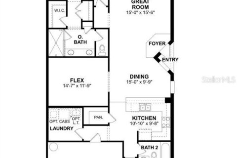 Villa ou maison à vendre à Port Charlotte, Floride: 2 chambres, 154.22 m2 № 2167113 - photo 2