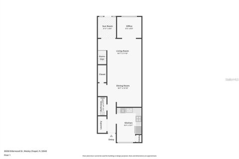 Townhouse in Wesley Chapel, Florida 2 bedrooms, 154.22 sq.m. № 2143687 - photo 26