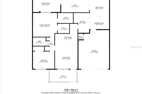 House in Ocala, Florida 2 bedrooms, 145.95 sq.m. № 1910571 - photo 29