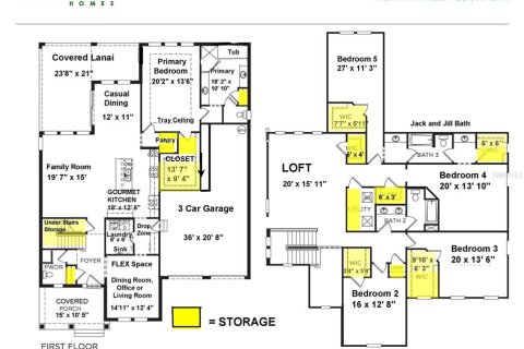 Casa en venta en Winter Garden, Florida, 5 dormitorios, 363.25 m2 № 2156056 - foto 29