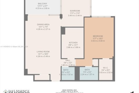 Condominio en venta en Miami Beach, Florida, 2 dormitorios, 104.24 m2 № 1977871 - foto 30