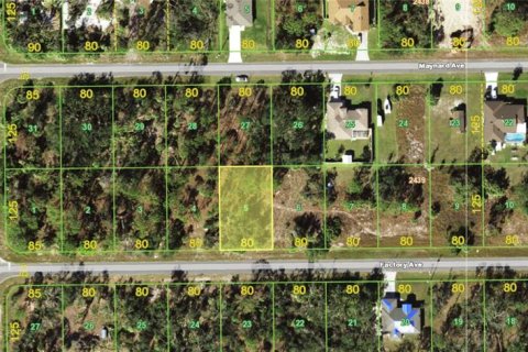 Terrain à Port Charlotte, Floride № 2164478