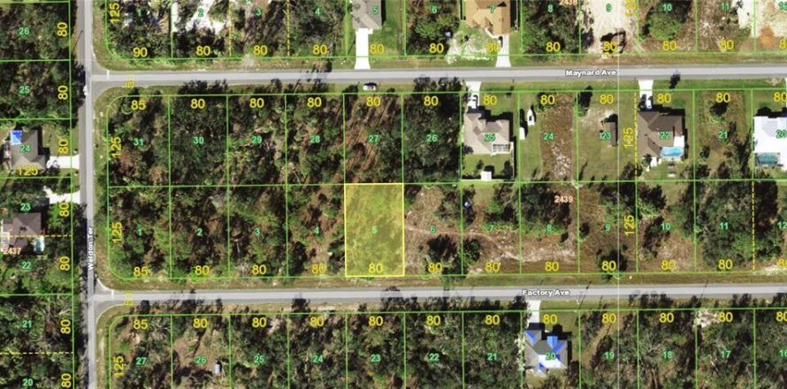 Land in Port Charlotte, Florida № 2164478