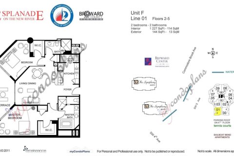 Condo in Fort Lauderdale, Florida, 2 bedrooms  № 2082162 - photo 2