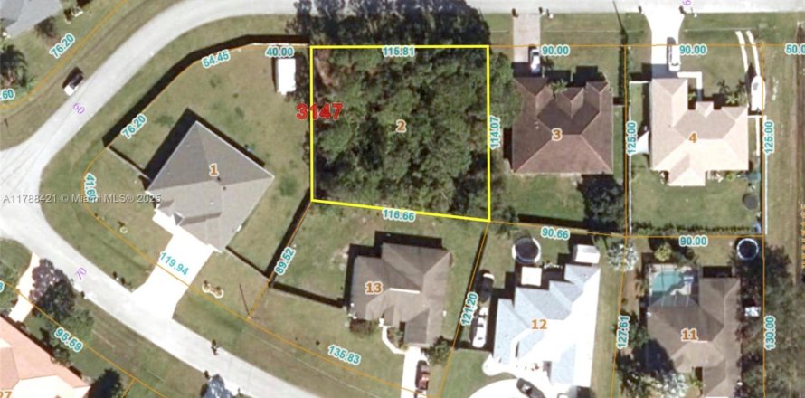 Land in Port St. Lucie, Florida № 1704633