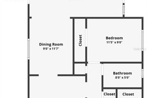 House in Clearwater, Florida 3 bedrooms, 107.77 sq.m. № 1772928 - photo 24