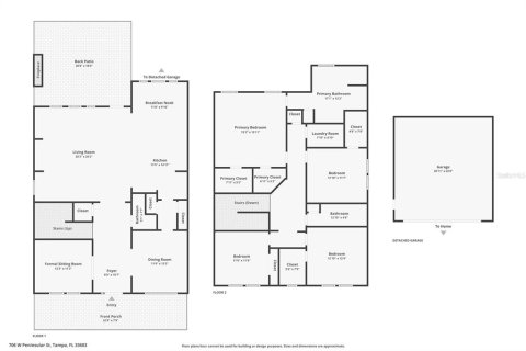 Casa en venta en Tampa, Florida, 4 dormitorios, 277.41 m2 № 2151623 - foto 5