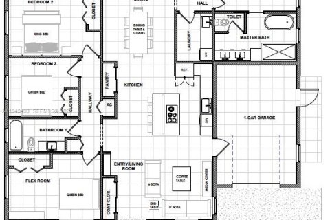 Casa en alquiler en West Palm Beach, Florida, 4 dormitorios № 1998325 - foto 2