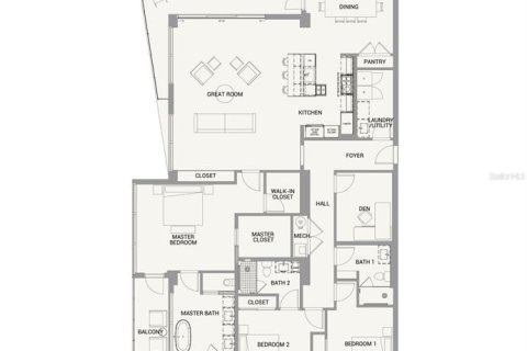 Condominio en venta en Sarasota, Florida, 3 dormitorios, 232.72 m2 № 1366125 - foto 5