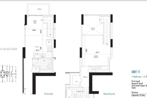 Apartamento en alquiler en Miami, Florida, 1 dormitorio, 91.14 m2 № 1993172 - foto 30