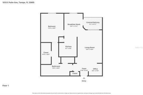 Condominio en alquiler en Tampa, Florida, 1 dormitorio, 80.55 m2 № 2138329 - foto 4
