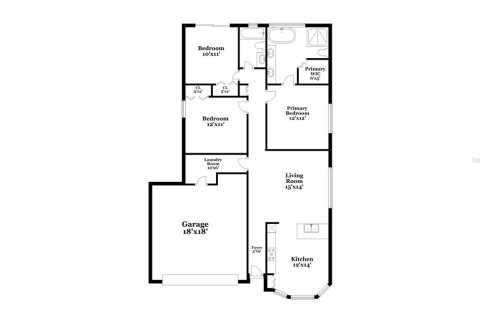 Снять в аренду виллу или дом в Апопка, Флорида 7 комнат, 107.12м2, № 1908370 - фото 16