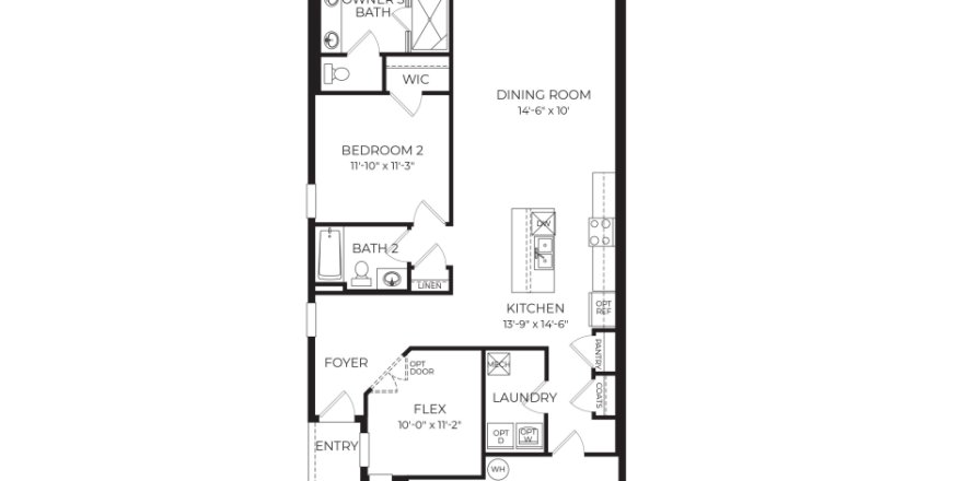 Casa en Ormond Beach, Florida 2 dormitorios, 149.39 m2 № 1883997