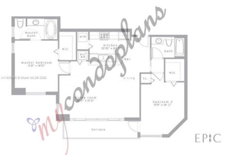 Copropriété à louer à Miami, Floride: 2 chambres, 94.48 m2 № 1804221 - photo 14