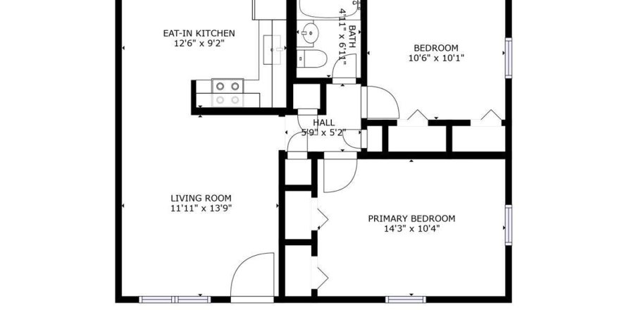 Villa ou maison à Atlantic Beach, Floride 2 chambres, 69.68 m2 № 834666
