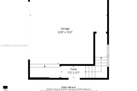 Townhouse in Miami, Florida 3 bedrooms, 202.62 sq.m. № 1953668 - photo 29