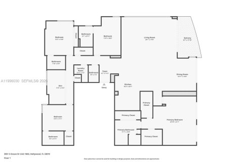 Copropriété à vendre à Hollywood, Floride: 4 chambres, 301 m2 № 2063224 - photo 9