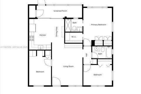 Купить кондоминиум в Майами, Флорида 3 спальни, 96.62м2, № 2048065 - фото 26