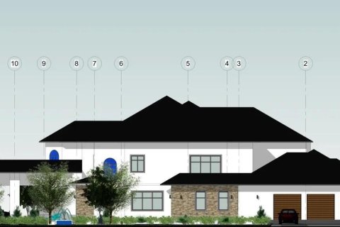 House in Parkland, Florida 6 bedrooms, 710.52 sq.m. № 2083752