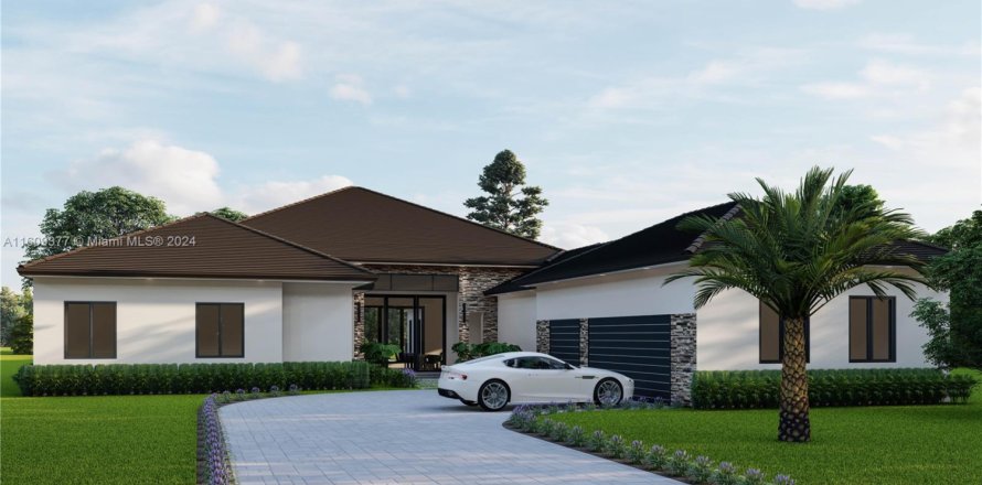 House in Plantation, Florida 5 bedrooms, 571.63 sq.m. № 1232370