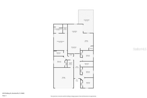 Villa ou maison à louer à Brooksville, Floride: 5 chambres, 184.5 m2 № 2420455 - photo 2