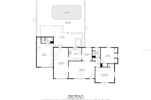 House in Dunedin, Florida 2 bedrooms, 150.97 sq.m. № 2388771 - photo 2