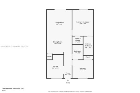 Casa en venta en Pembroke Park, Florida, 2 dormitorios, 88.26 m2 № 1955939 - foto 3