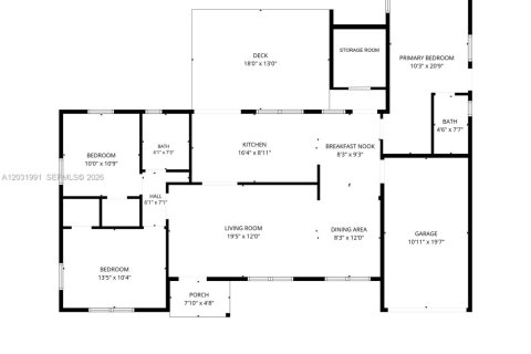 House in Miami Shores, Florida 3 bedrooms, 116.31 sq.m. № 2174113 - photo 4
