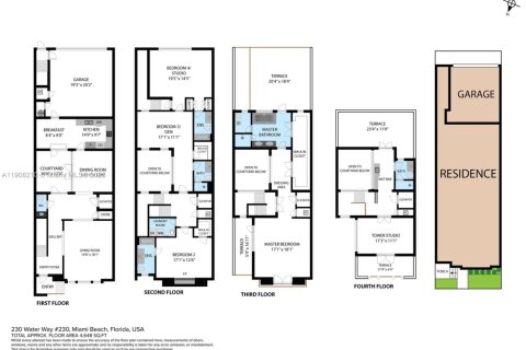 Touwnhouse à vendre à Miami Beach, Floride: 5 chambres, 347.55 m2 № 1966298 - photo 28