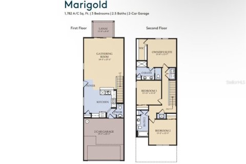 Adosado en venta en Kissimmee, Florida, 3 dormitorios, 163.51 m2 № 1734069 - foto 24