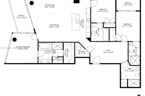 Condominio en venta en Miami, Florida, 3 dormitorios, 173.54 m2 № 2032018 - foto 27