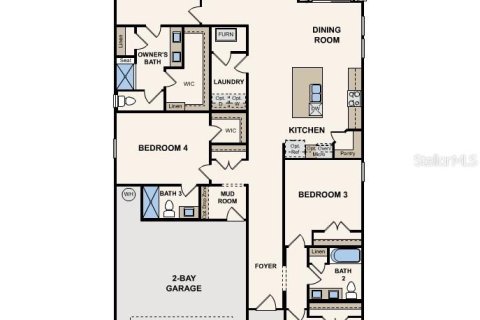 House in Flagler Beach, Florida 4 bedrooms, 190.91 sq.m. № 2280674 - photo 4