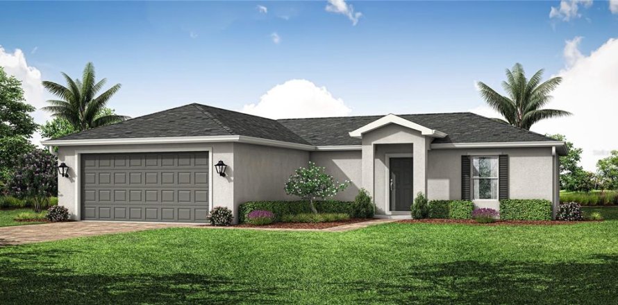 House in Port Charlotte, Florida 3 bedrooms, 130.06 sq.m. № 1787745