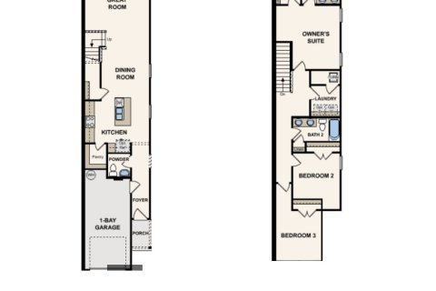 House floor plan «House», 3 bedrooms in Le Sabre