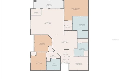 Condo in Orlando, Florida, 3 bedrooms  № 2321203 - photo 2