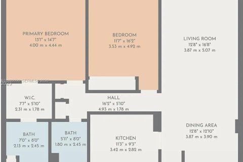 Condominio en venta en North Miami, Florida, 2 dormitorios, 110.55 m2 № 2073806 - foto 13