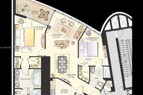 Condominio en venta en Sunny Isles Beach, Florida, 2 dormitorios, 118.54 m2 № 1954701 - foto 2