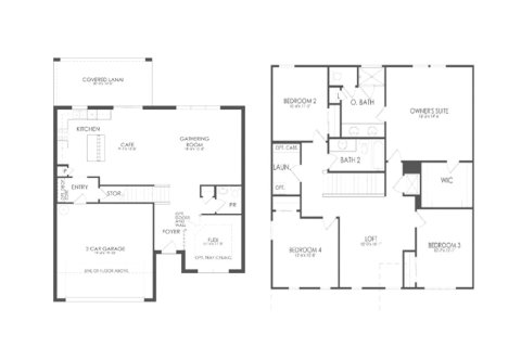 House floor plan «221 SQM», 4 bedrooms in VERANDA GARDENS