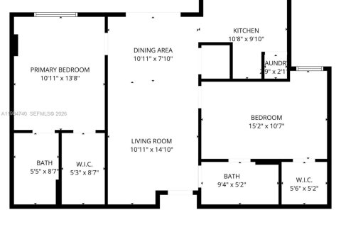 Condo in Miami, Florida, 2 bedrooms  № 2050856 - photo 29