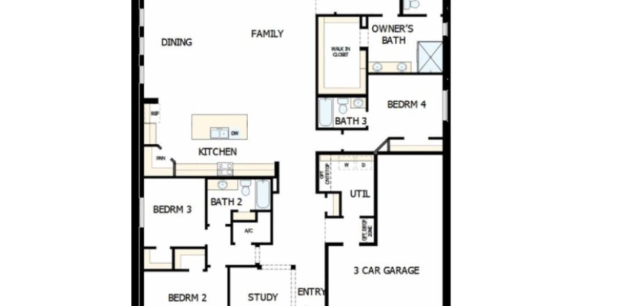 House in Carmela in San Antonio, Florida 4 bedrooms, 251 sq.m. № 411657