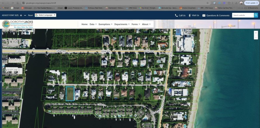 Land in Ocean Ridge, Florida № 1228574
