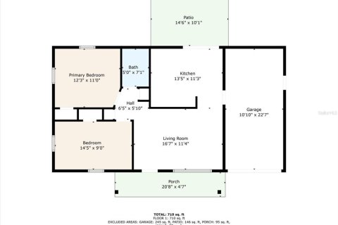 Casa en venta en Port Richey, Florida, 2 dormitorios, 71.35 m2 № 1909557 - foto 24