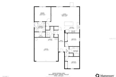 Villa ou maison à vendre à Auburndale, Floride: 3 chambres, 142.79 m2 № 2400927 - photo 3