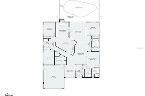 House in Tarpon Springs, Florida 4 bedrooms, 252.51 sq.m. № 1884573 - photo 6