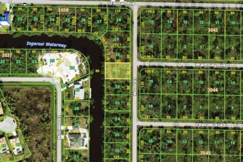 Terreno en venta en Port Charlotte, Florida № 1525734 - foto 1