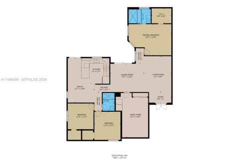Villa ou maison à vendre à Miami, Floride: 4 chambres, 152.82 m2 № 2060360 - photo 3