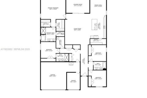 Casa en venta en Homestead, Florida, 4 dormitorios, 236.99 m2 № 1984255 - foto 8